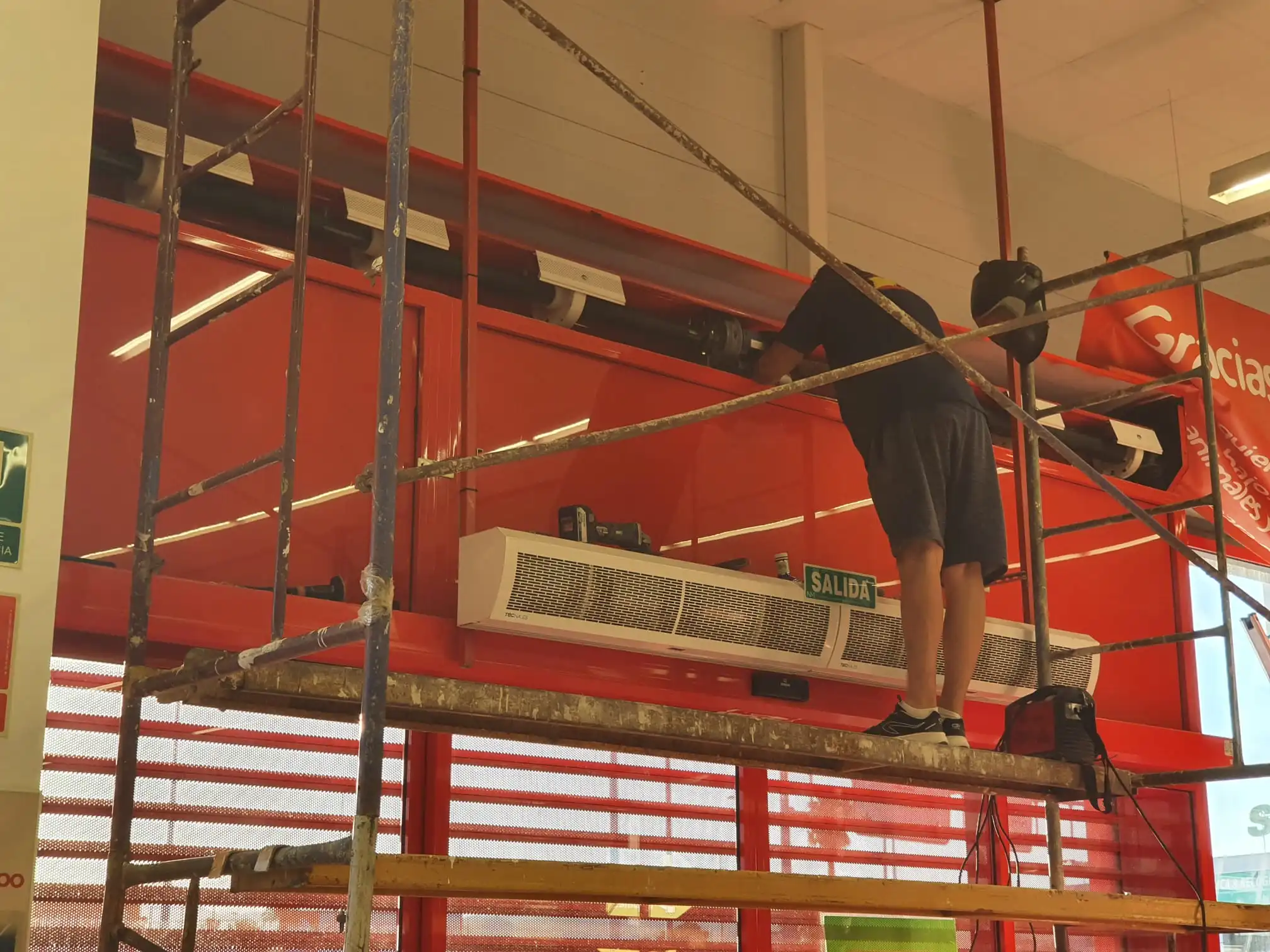 instalacion de puertas automaticas Churra